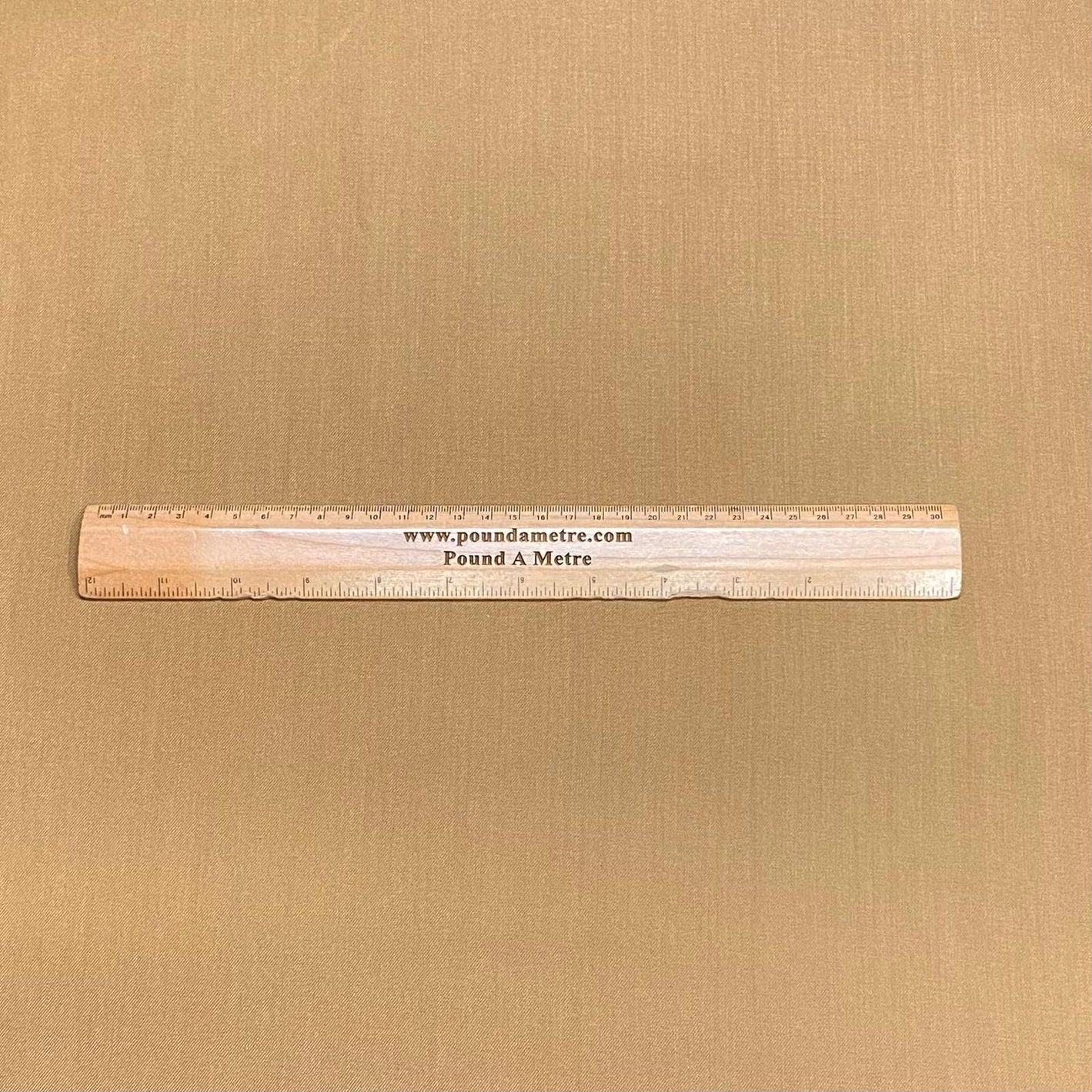 3 Metres Luxurious British Made Suiting - 55'' Wide (Old Gold)