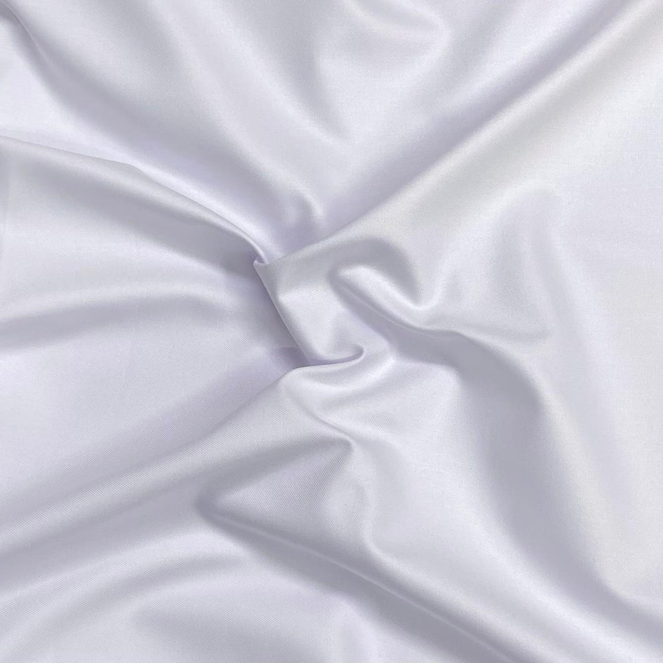 3 Metres Luxurious British Made Suiting - 55'' Wide (White)
