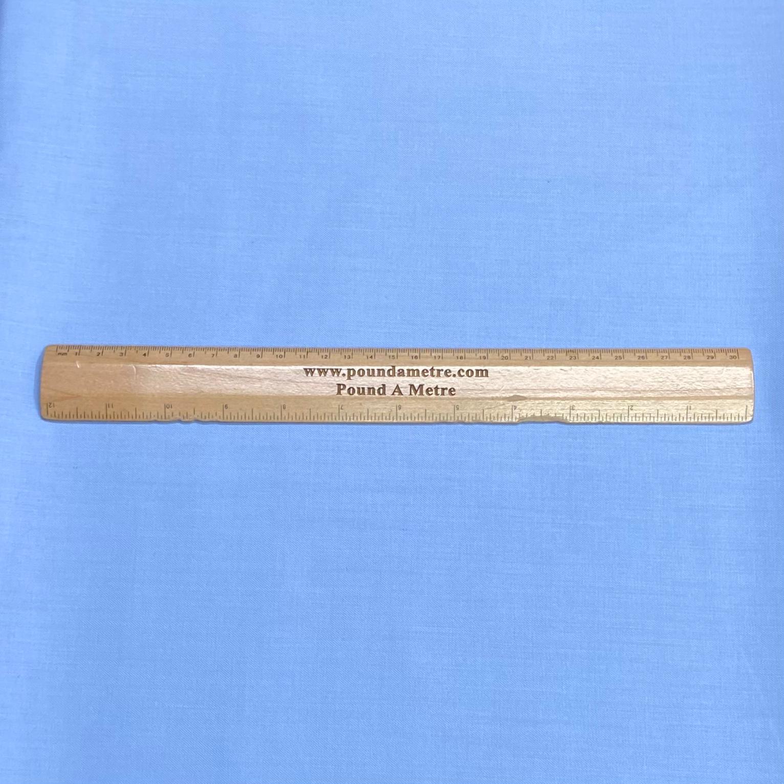 3 Metres Luxurious British Made Suiting - 55'' Wide (Sky)