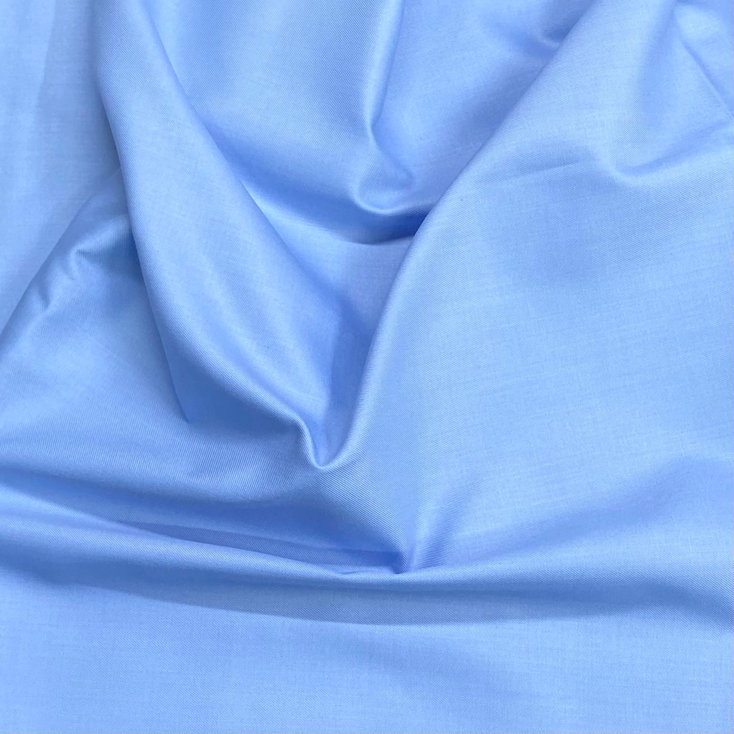 3 Metres Luxurious British Made Suiting - 55'' Wide (Sky)