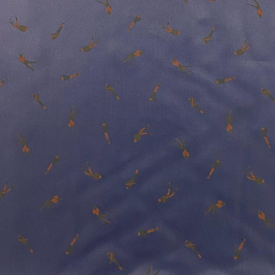 3 Metre Polyester Lining , 'NAVY' - 55"Wide