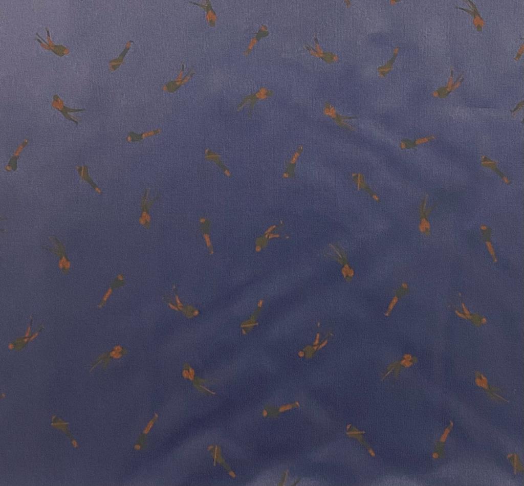 3 Metre Polyester Lining , 'NAVY' - 55"Wide