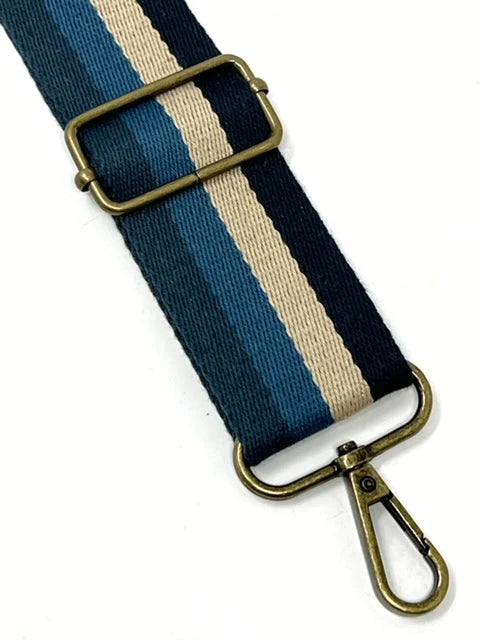 Per Metre Stripped Cotton Tape Webbing: For Bag Straps- 38mm / 40mm