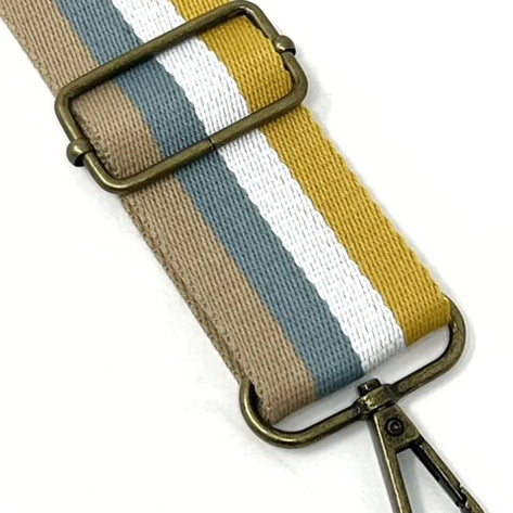 Per Metre Stripped Cotton Tape Webbing: For Bag Straps- 38mm / 40mm