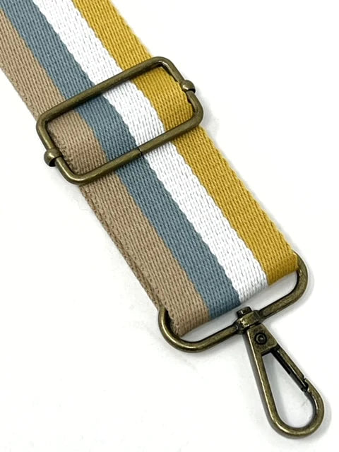 Per Metre Stripped Cotton Tape Webbing: For Bag Straps- 38mm / 40mm