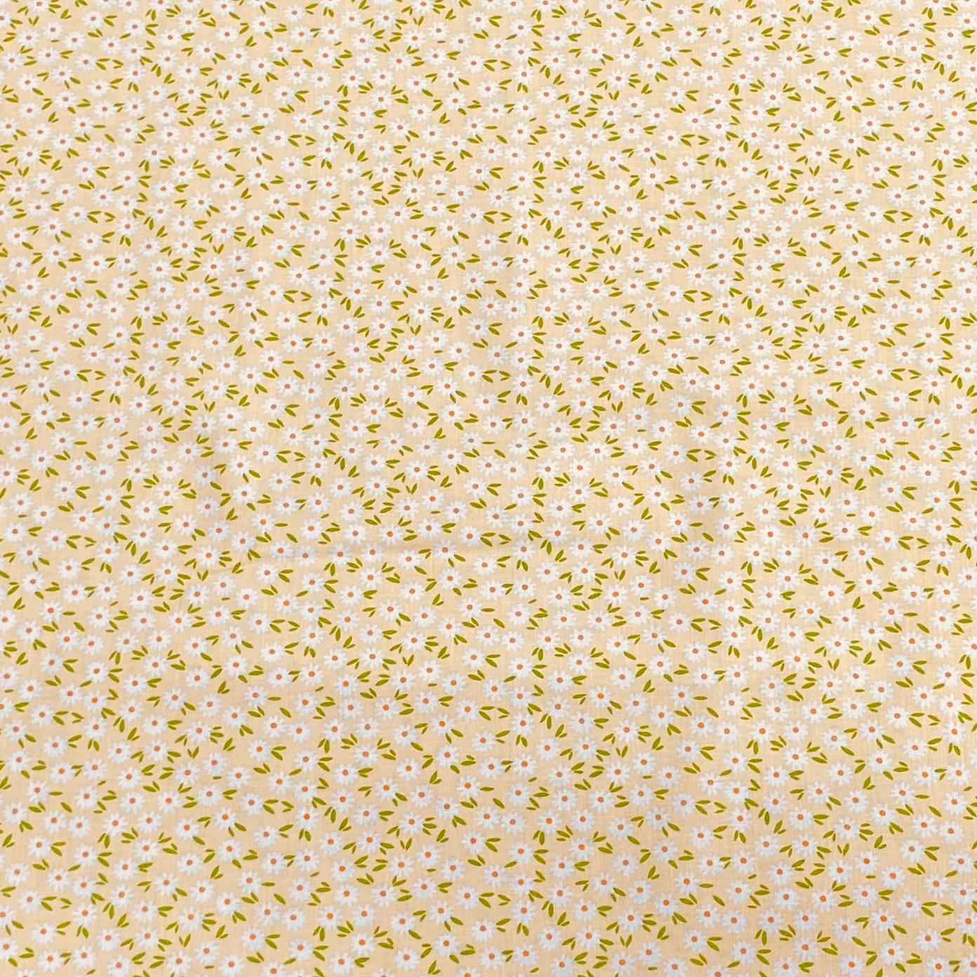 Pound A Metre Per Metre Per Metre Beautiful Digitally Printed 100% Cotton- 45" Wide (Beige)