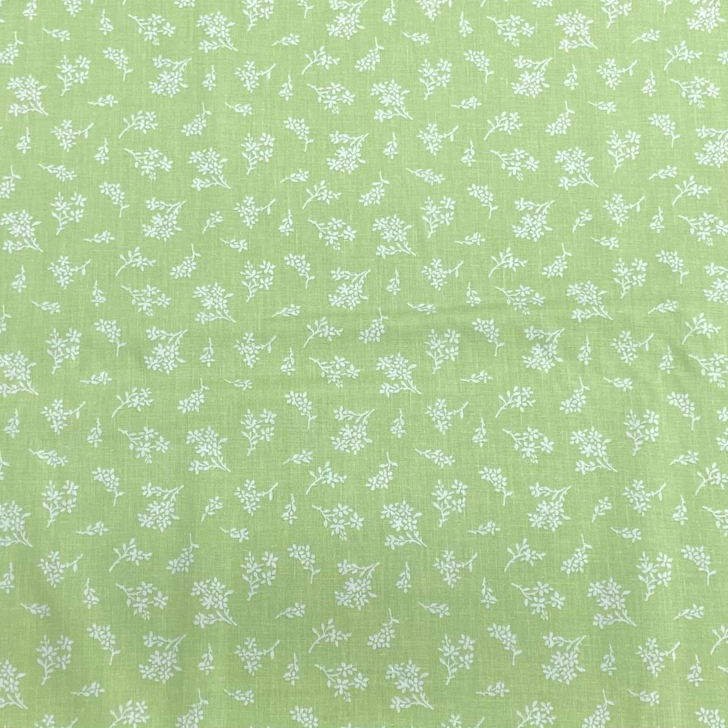 Pound A Metre Per Metre Per Metre Beautiful Digitally Printed 100% Cotton- 45" Wide (Green)