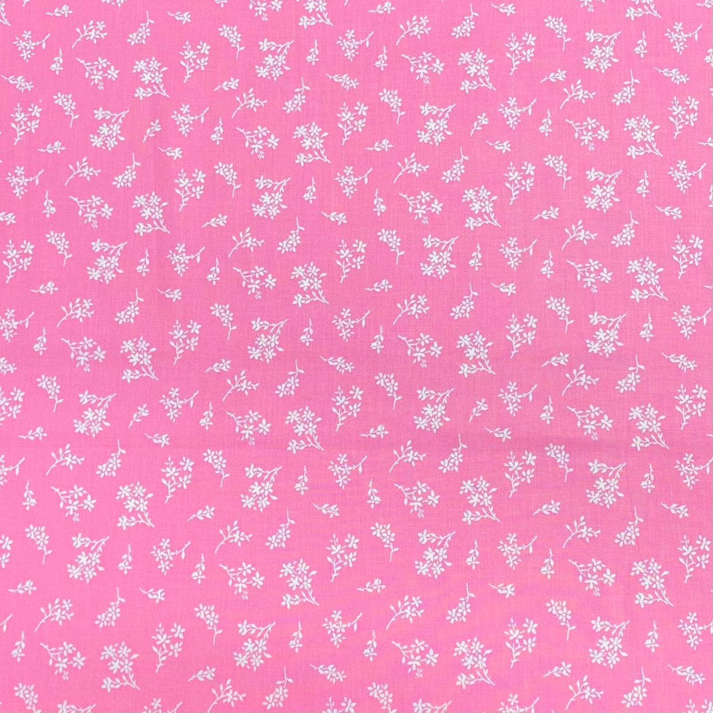 Pound A Metre Per Metre Per Metre Beautiful Digitally Printed 100% Cotton- 45" Wide (Pink Floral)
