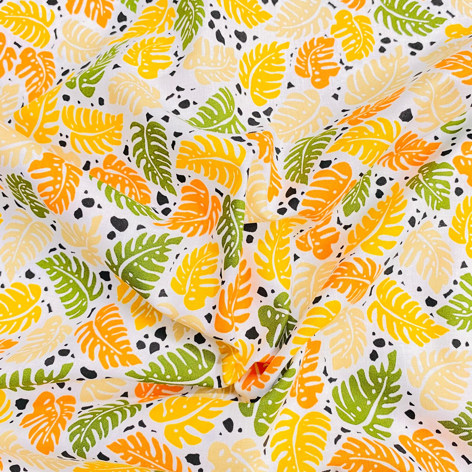 Pound A Metre Per Metre Per Metre Beautiful Digitally Printed 100% Cotton- 45" Wide (Tropical)