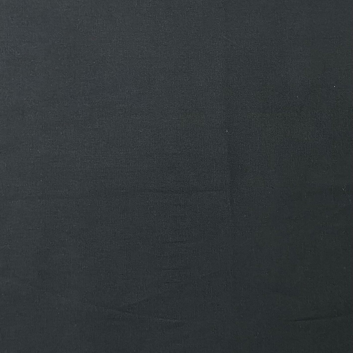 Pound A Metre Per Metre Plain Cotton Canvas - 55" Wide (Black)