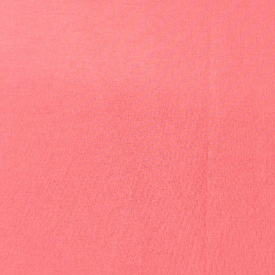 Pound A Metre Per Metre Plain Cotton Canvas - 55" Wide (Coral)