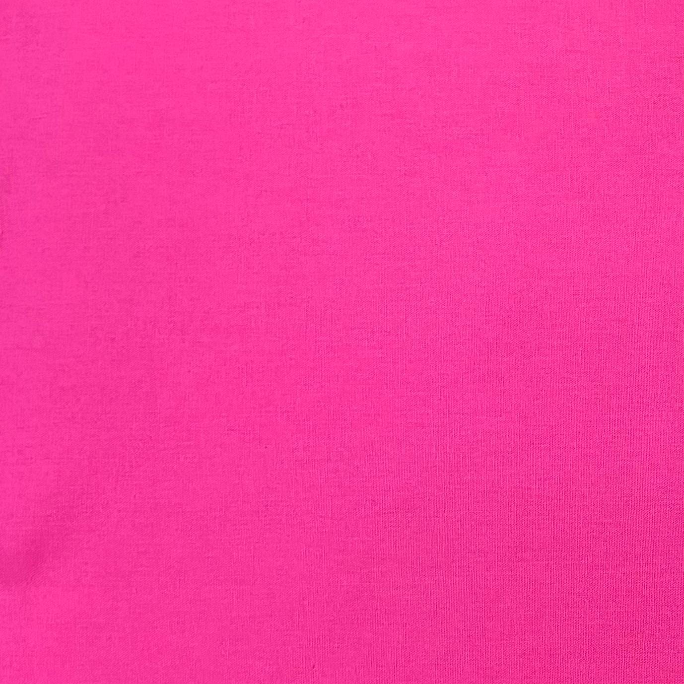 Pound A Metre Per Metre Plain Cotton Canvas - 55" Wide (Fuscia)