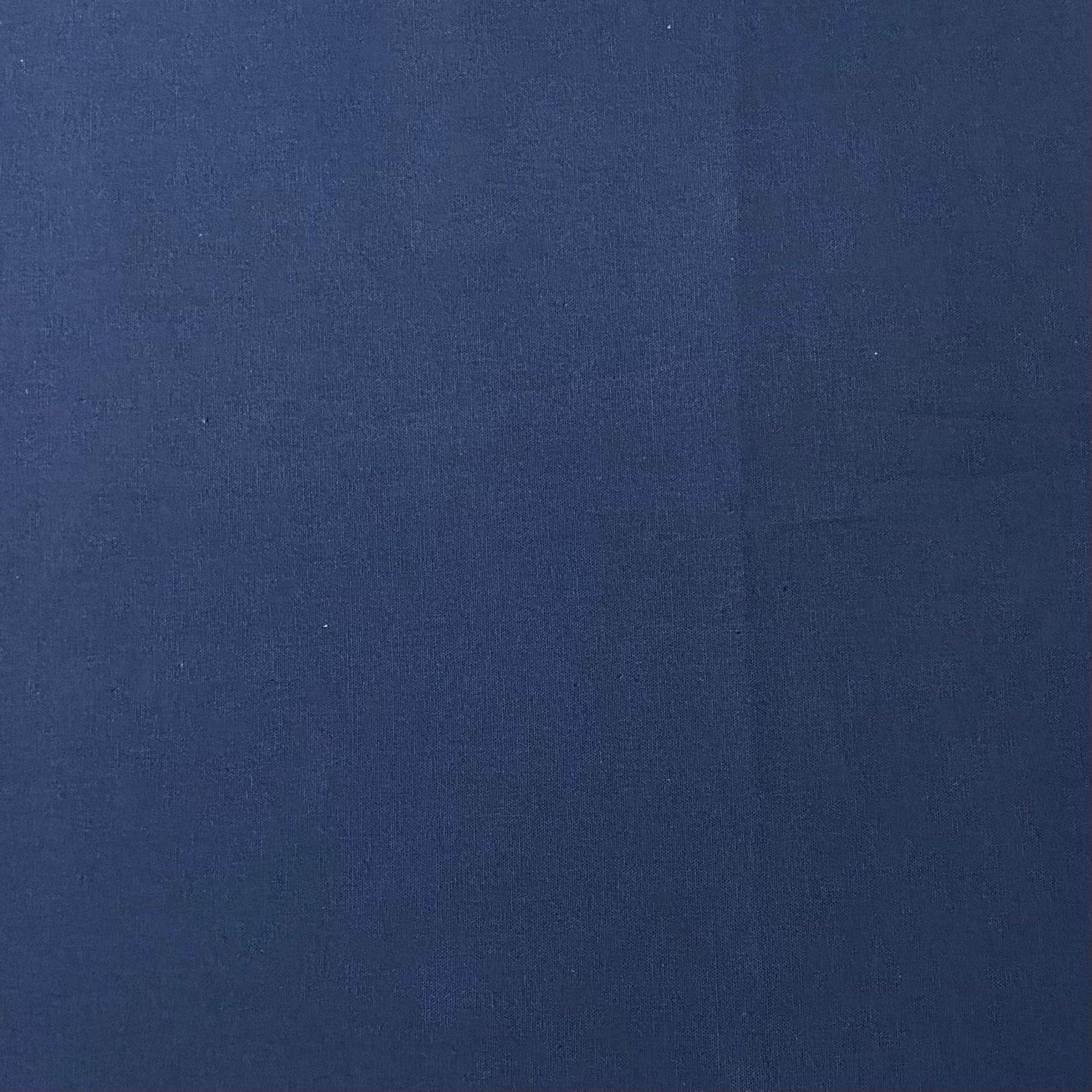Pound A Metre Per Metre Plain Cotton Canvas - 55" Wide (Navy)