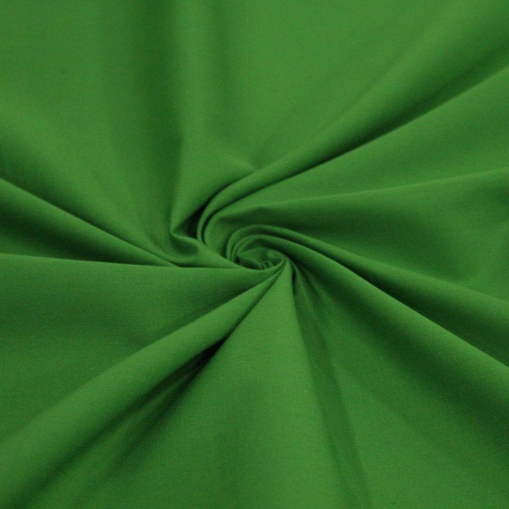Premium Plain Polycotton Fabric, 60° Washable, 45"- 20 Colours Available - Pound A Metre