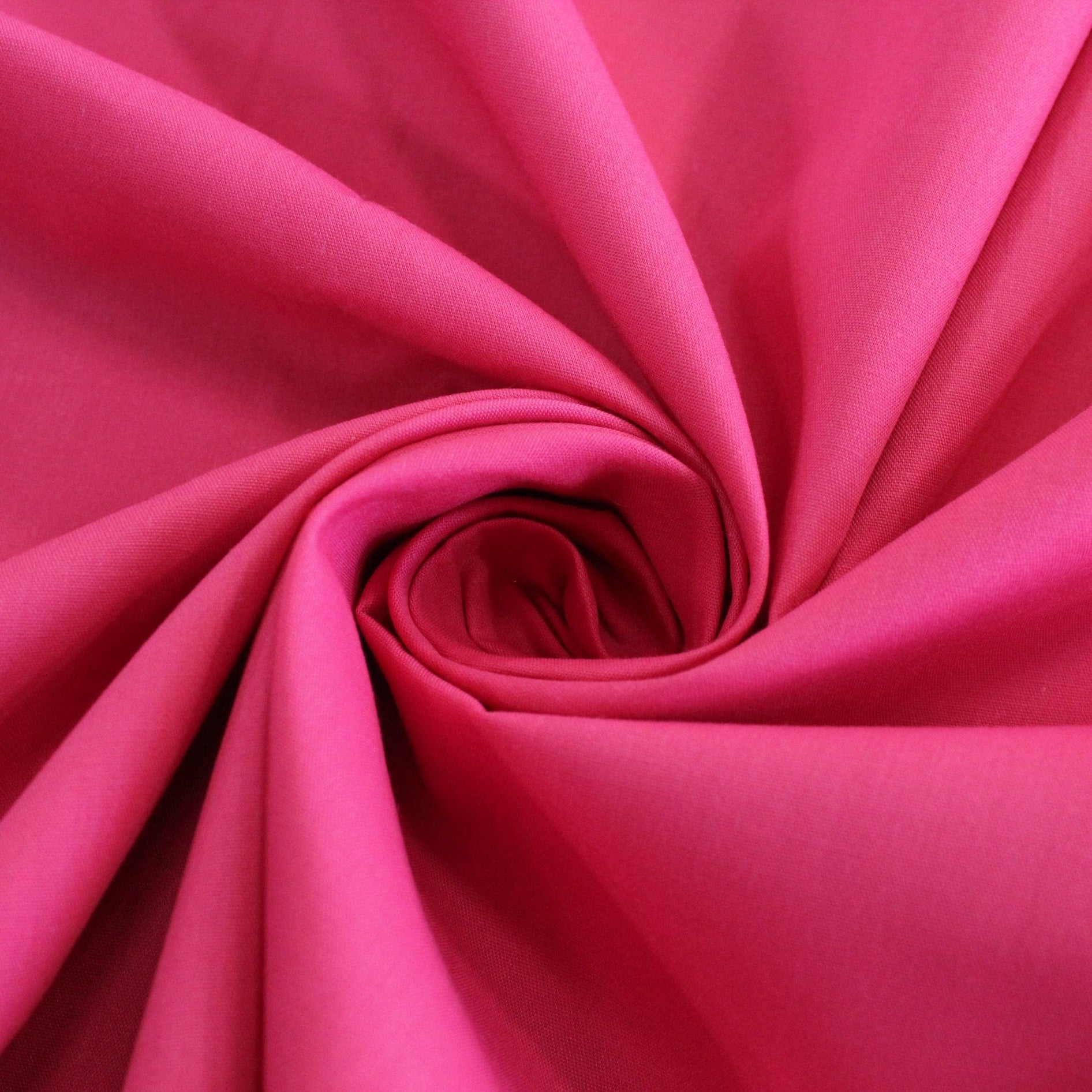 Premium Plain Polycotton Fabric, 60° Washable, 45"- 20 Colours Available - Pound A Metre