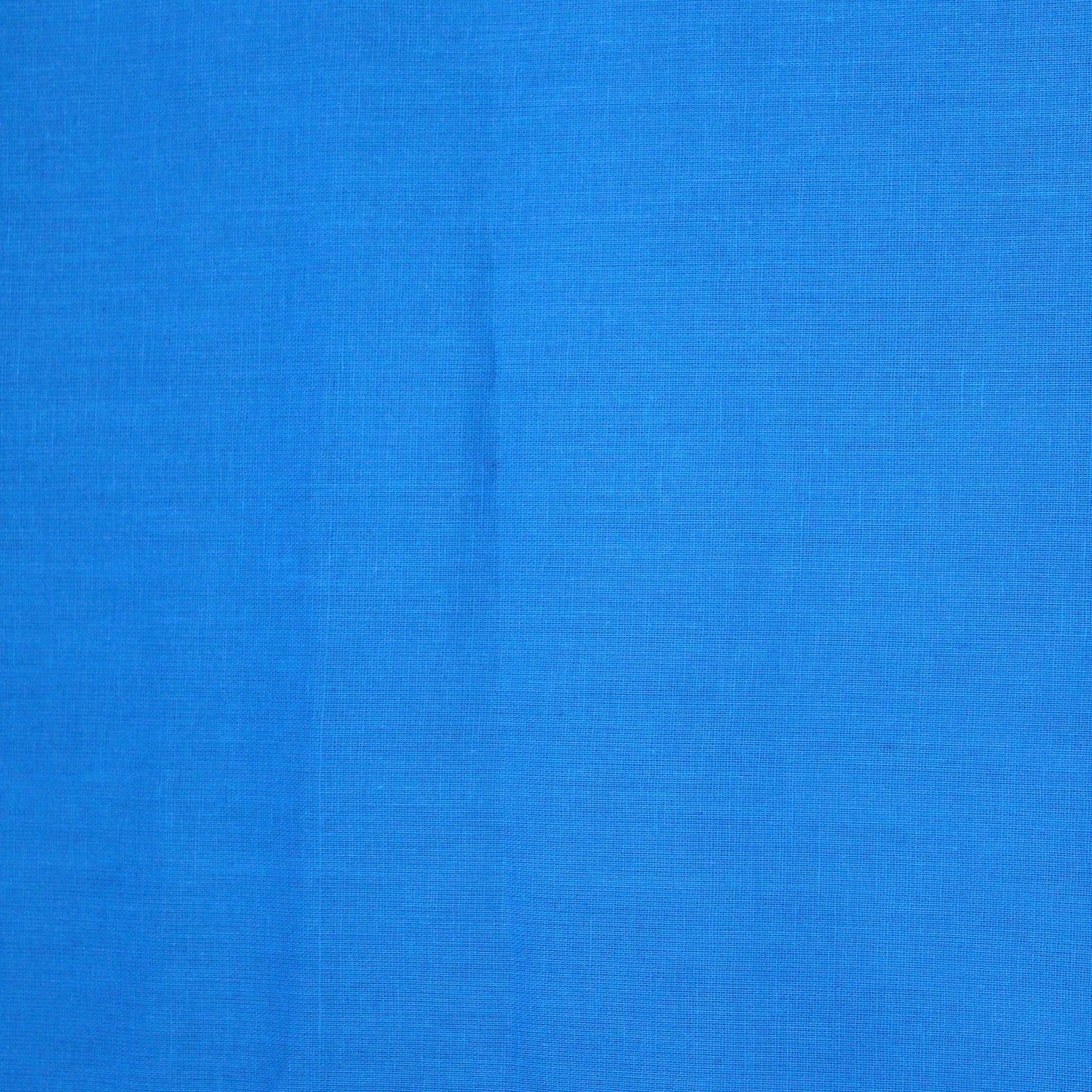 Soft Cotton Muslin - Blue (Colour: 142) 44" Wide - Pound A Metre