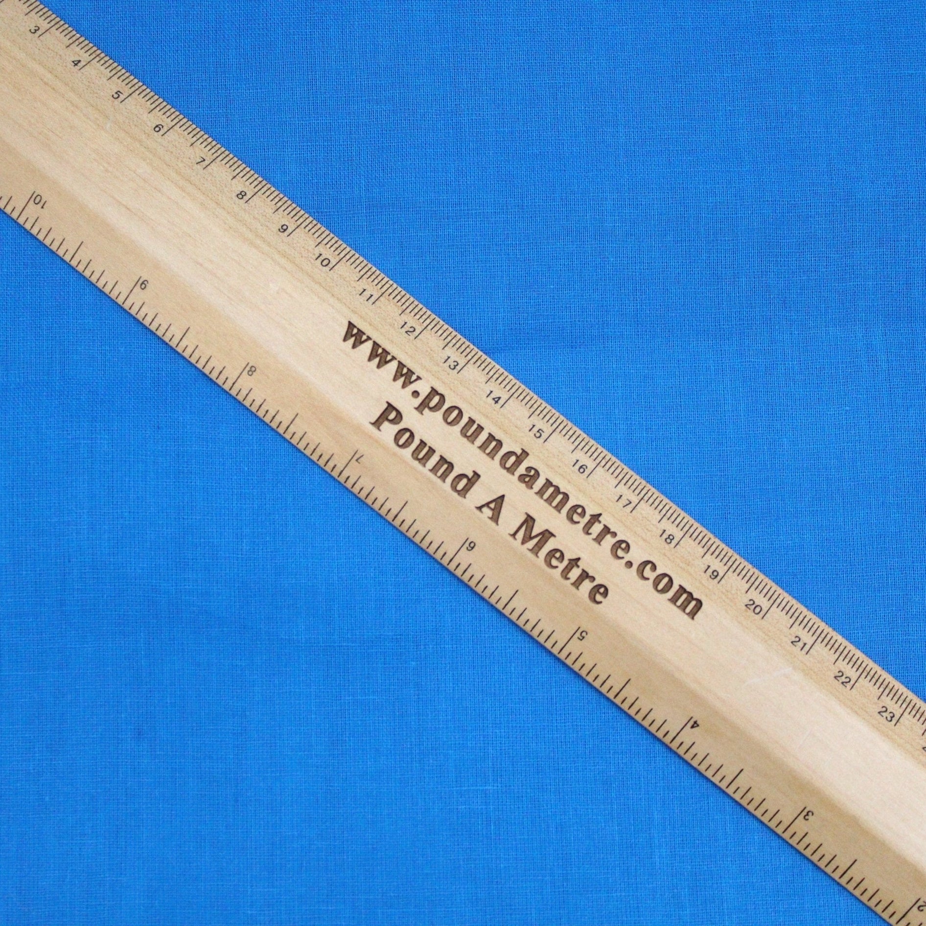 Soft Cotton Muslin - Blue (Colour: 142) 44" Wide - Pound A Metre