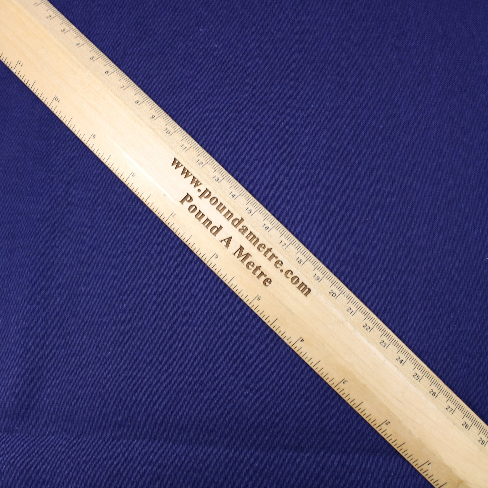 Soft Cotton Muslin - Navy (Colour: 16) 44" Wide - Pound A Metre