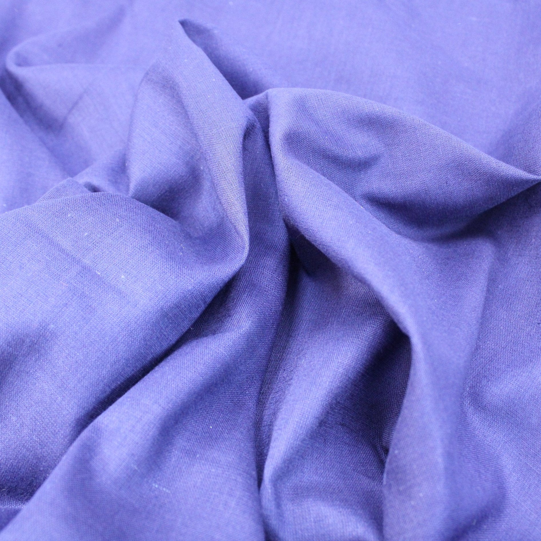 Soft Cotton Muslin - Navy (Colour: 16) 44" Wide - Pound A Metre