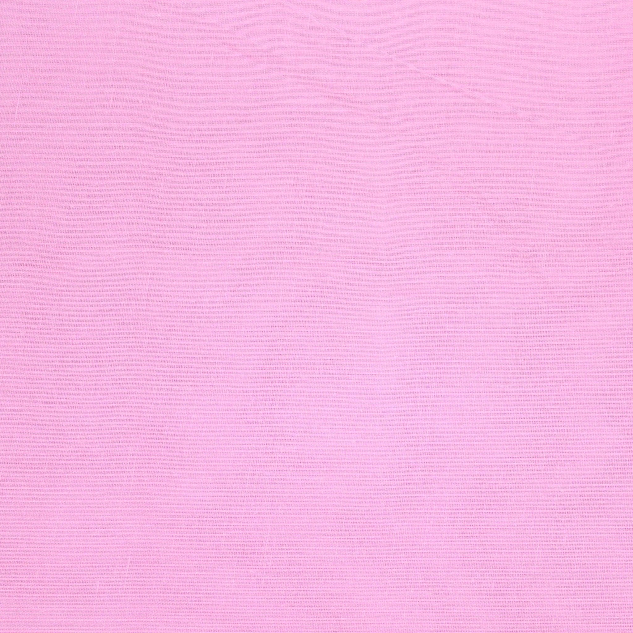 Soft Cotton Muslin - Pink (Colour: 100) 44" Wide - Pound A Metre