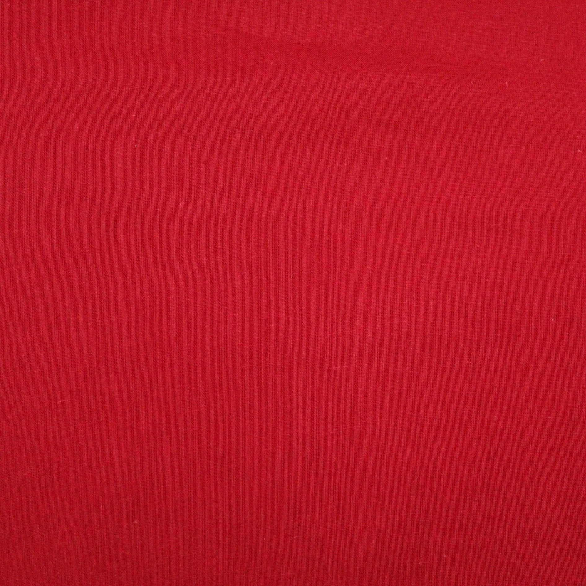 Soft Cotton Muslin - Red (Colour: 80) 44" Wide - Pound A Metre