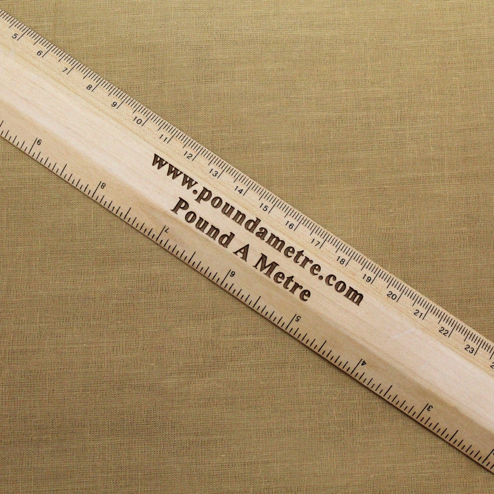 Soft Cotton Muslin - Tan (Colour: 72) 44" Wide - Pound A Metre