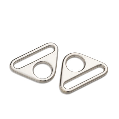 38/40mm Metal Triangle Rings For Bags- 4 Colours- Pack Of 2