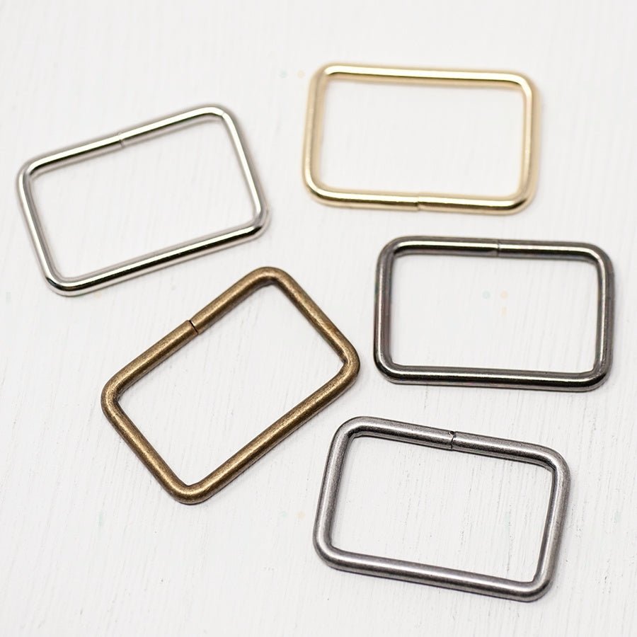 38/ 40mm Metal Strap Connector For Bags- 4 Colours- Pack Of 2 - Pound A Metre