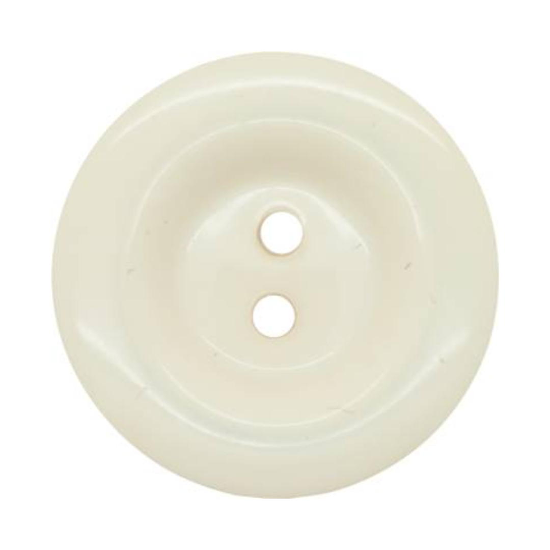 Italian 2 Hole Chunky Button- 15mm (Pack of 5) (14 Colours Available)