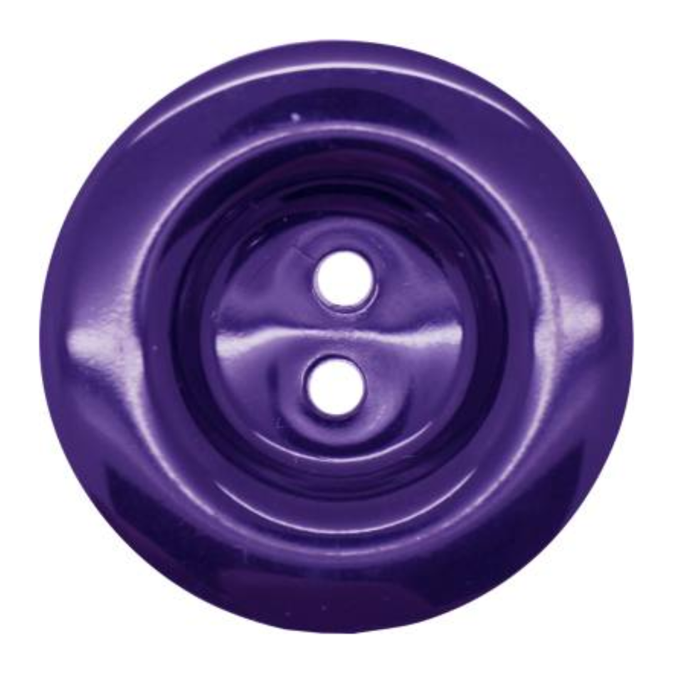 Italian 2 Hole Chunky Button- 15mm (Pack of 5) (14 Colours Available)