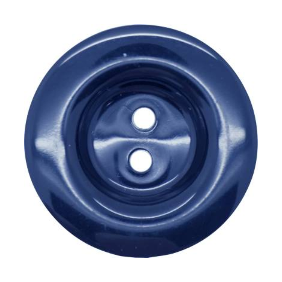Italian 2 Hole Chunky Button- 15mm (Pack of 5) (14 Colours Available)