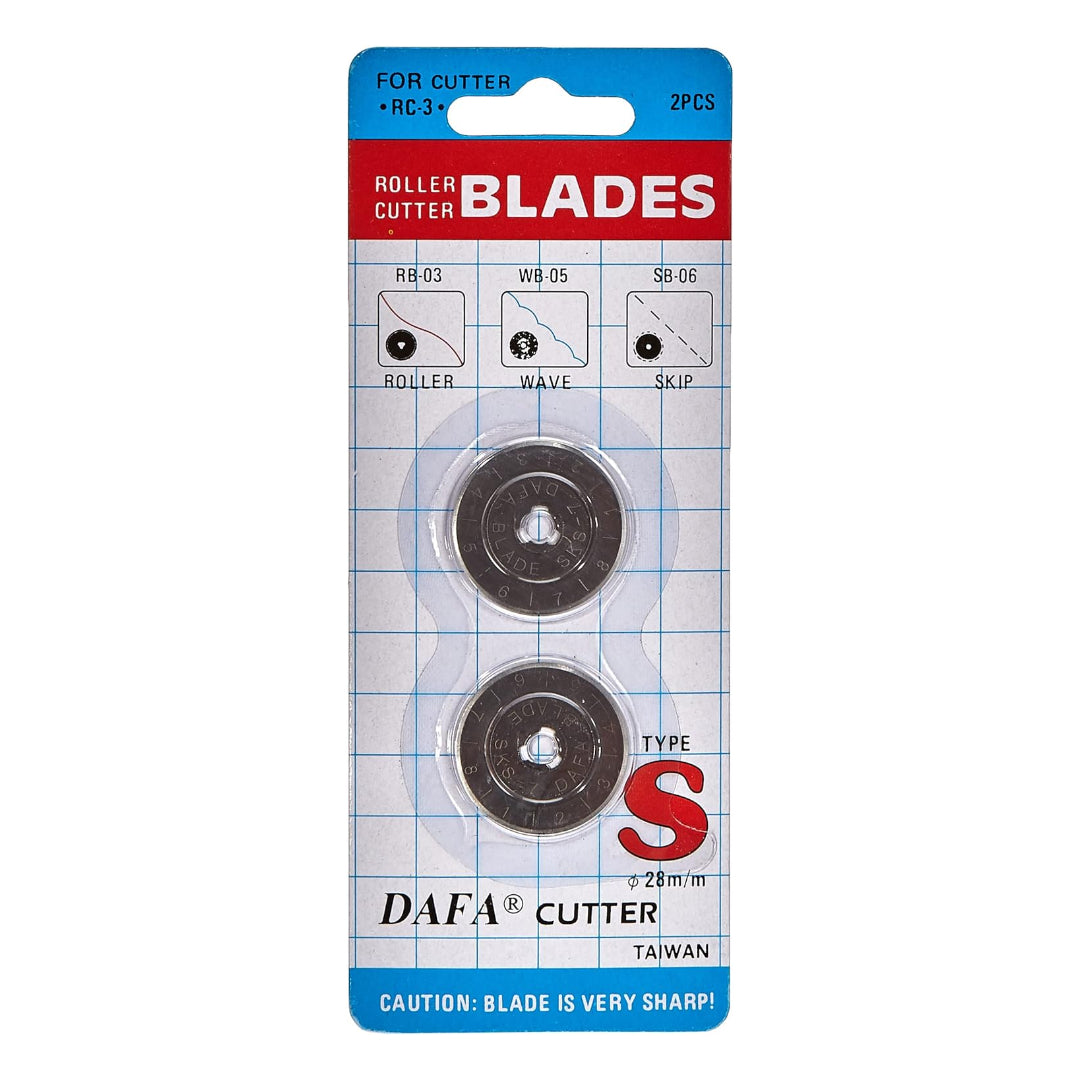 DAFA Replacement Rotary Cutter Blades- 28mm, 45mm or 60mm