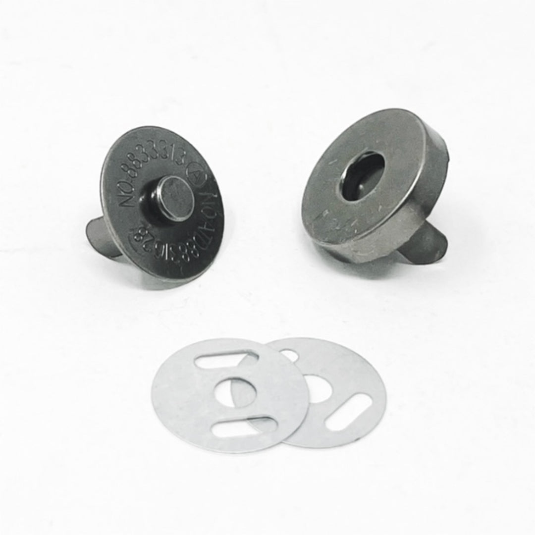 18mm Magnetic Fasteners For Bags- 4 Cols- Complete Pack Of 4