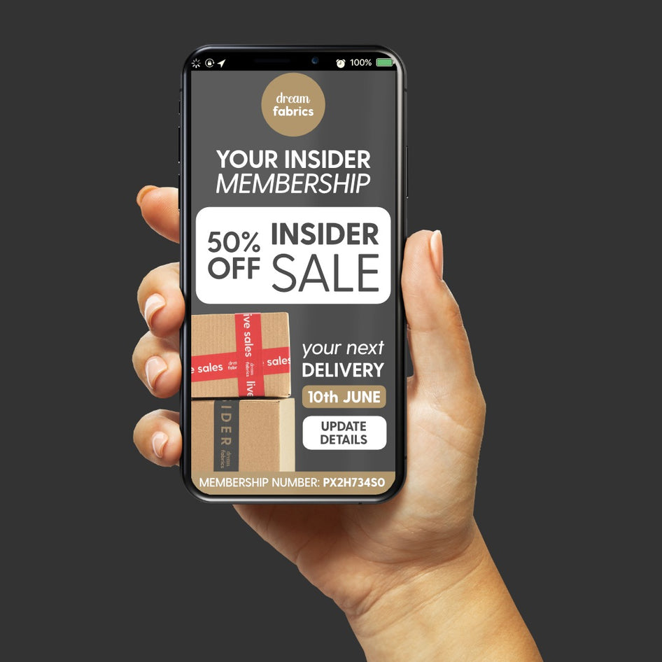 Dream Fabrics Insider Perks- Monthly Subscription