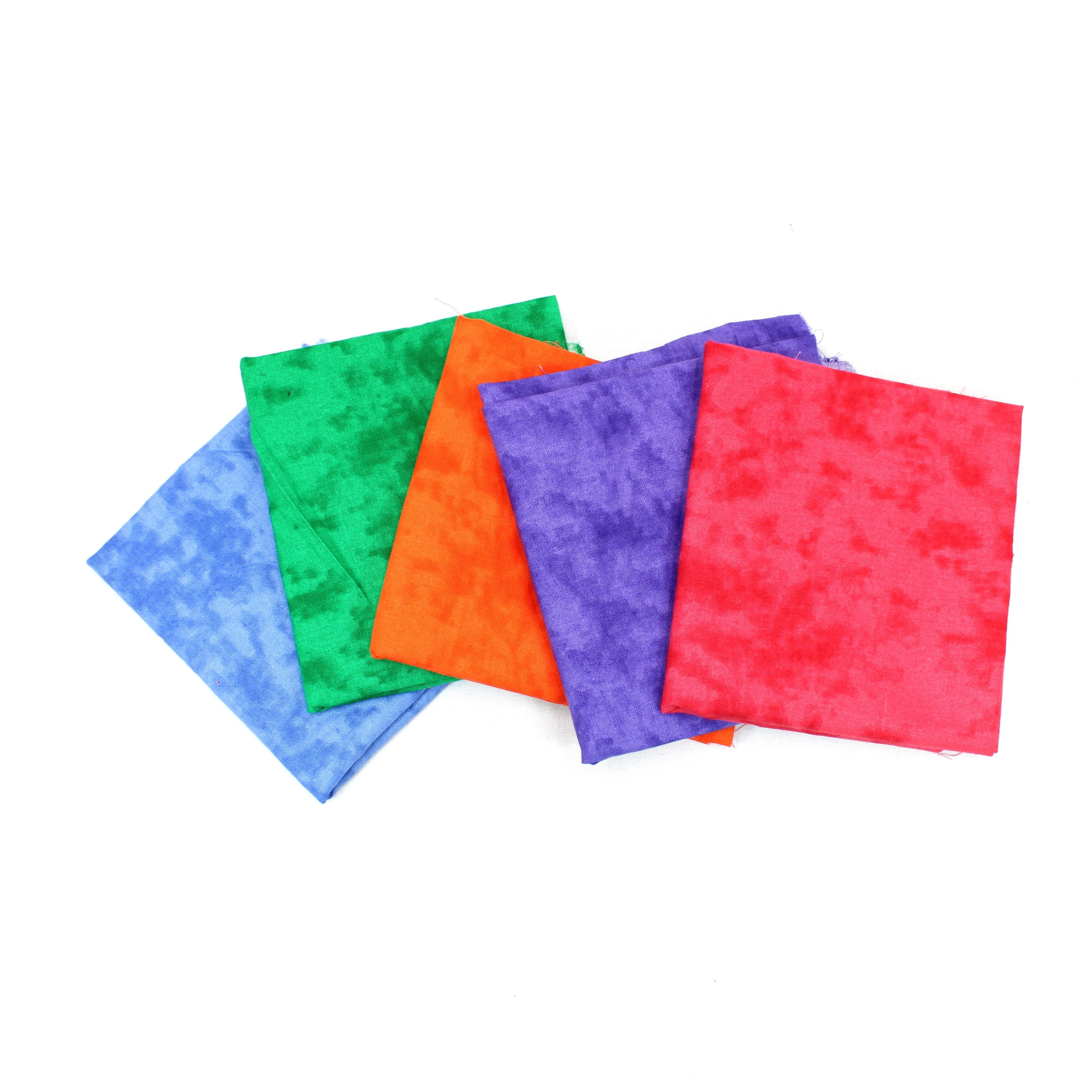 5 Piece Exclusive Fat Quarter 100% Perfect Palette - Tye-Dye