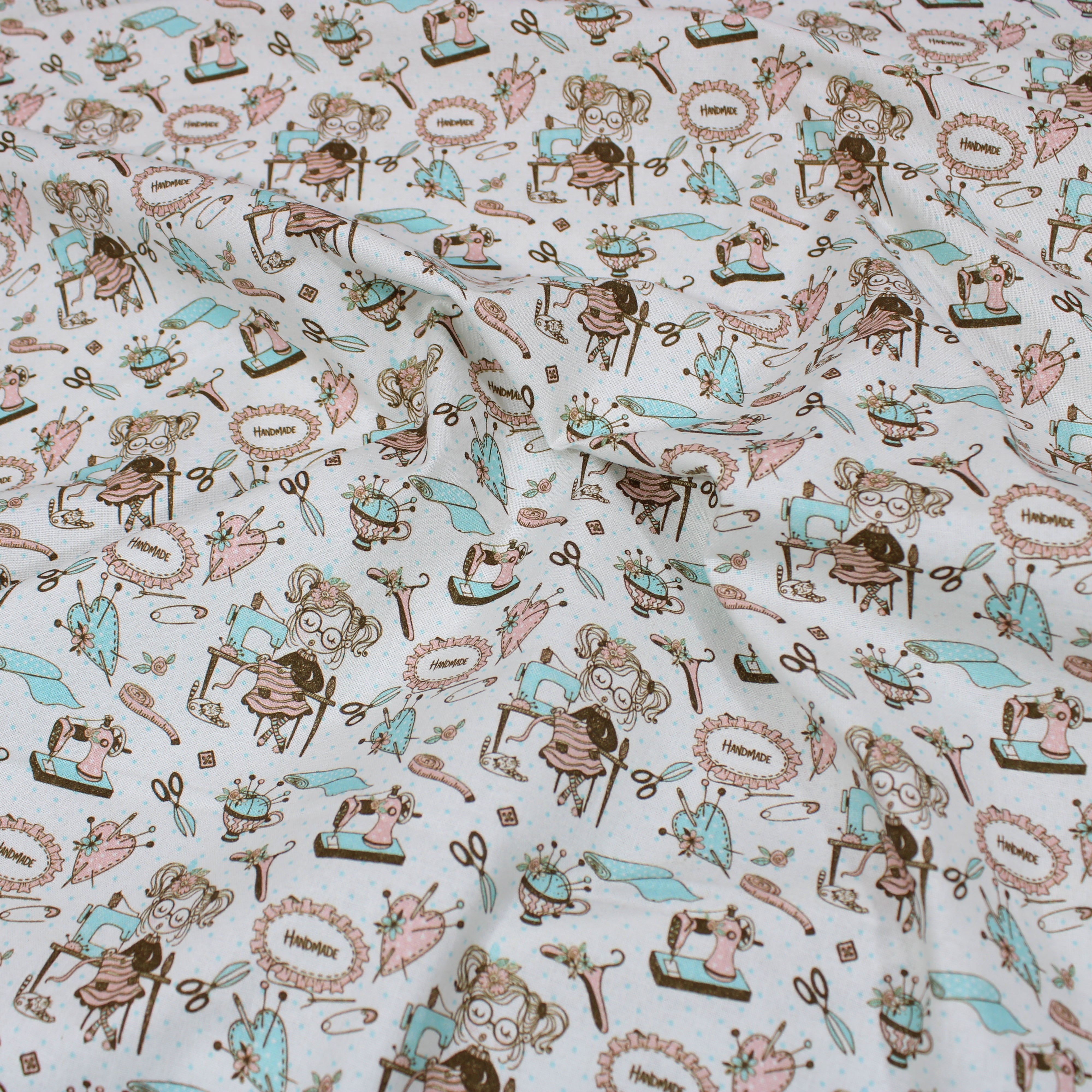 Digitally Printed 100% Cotton- 45" Wide (Sewing Room) (Per Metre)