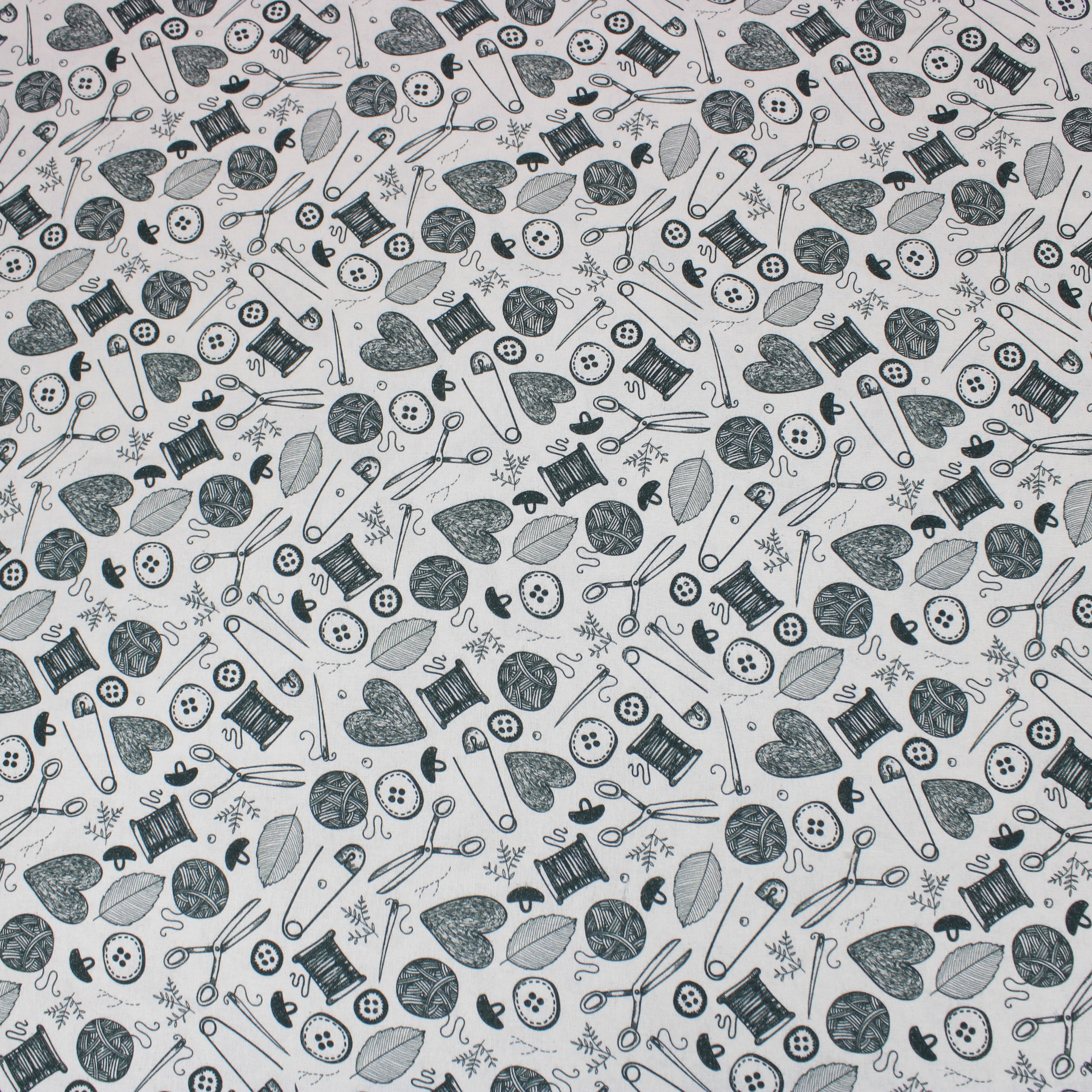 Digitally Printed 100% Cotton- 45" Wide (Autumn Sewing) (Per Metre)