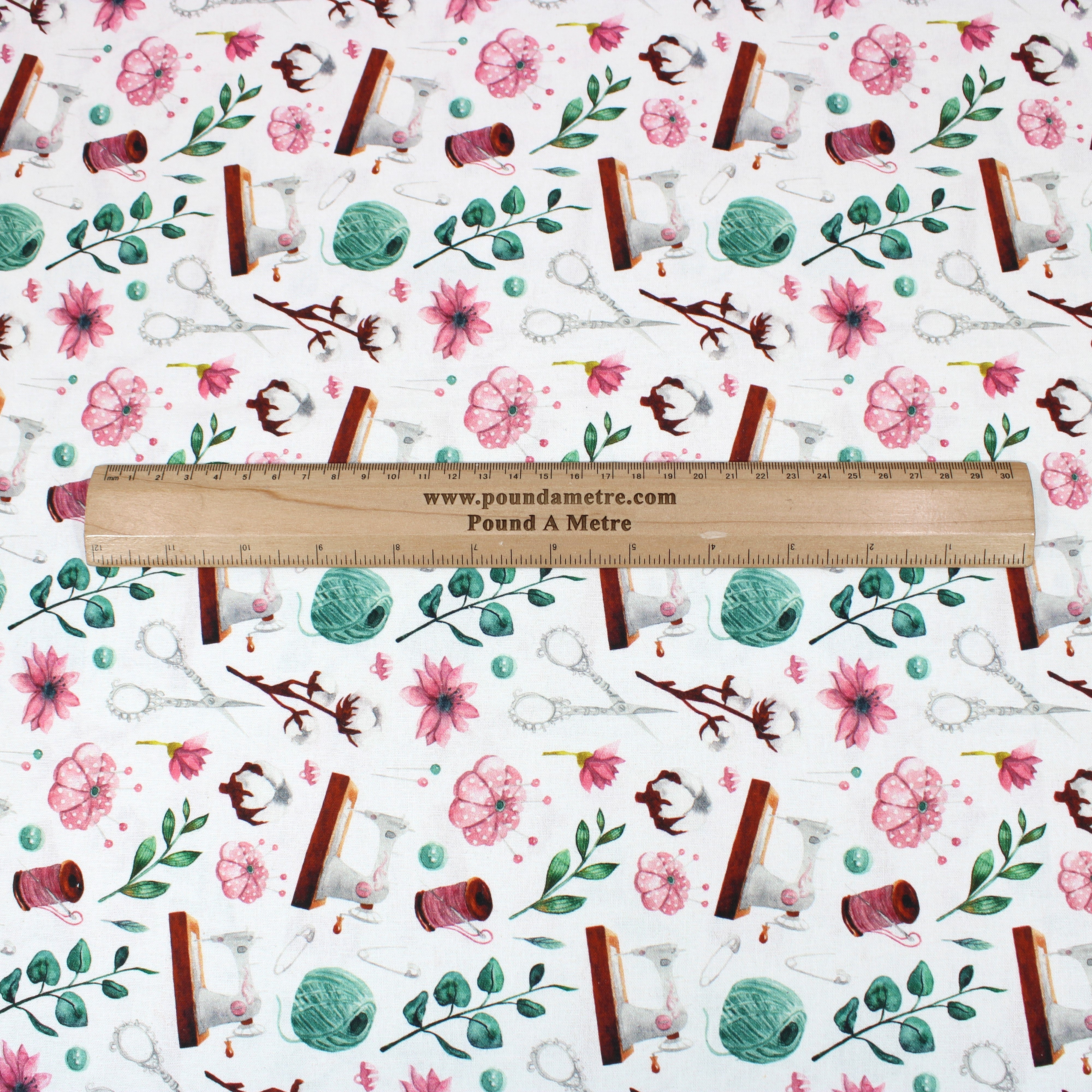 Digitally Printed 100% Cotton- 45" Wide (Spring Sewing) (Per Metre)