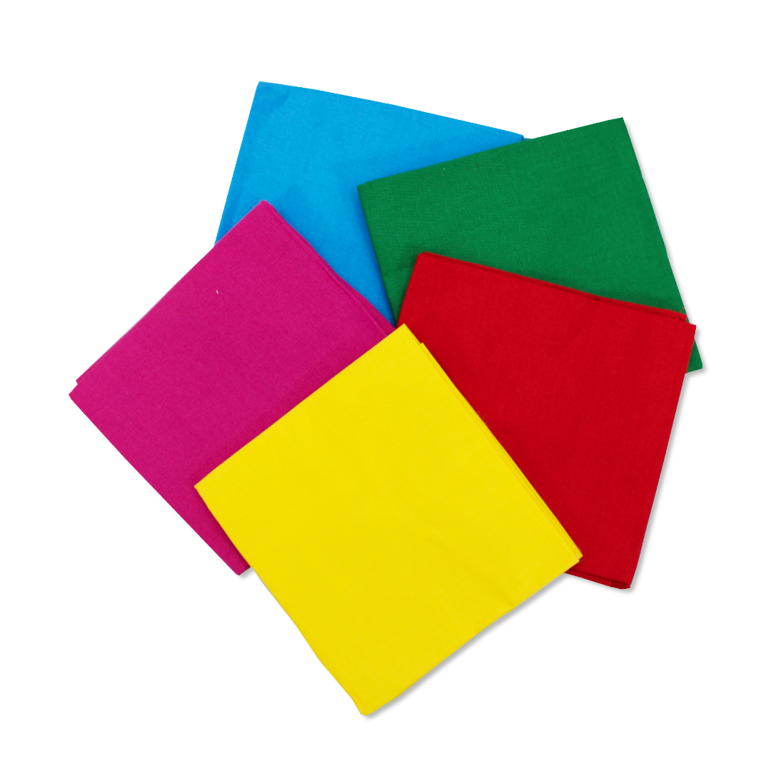 5 Piece Exclusive Fat Quarter 100% Cotton Palette - Tropical