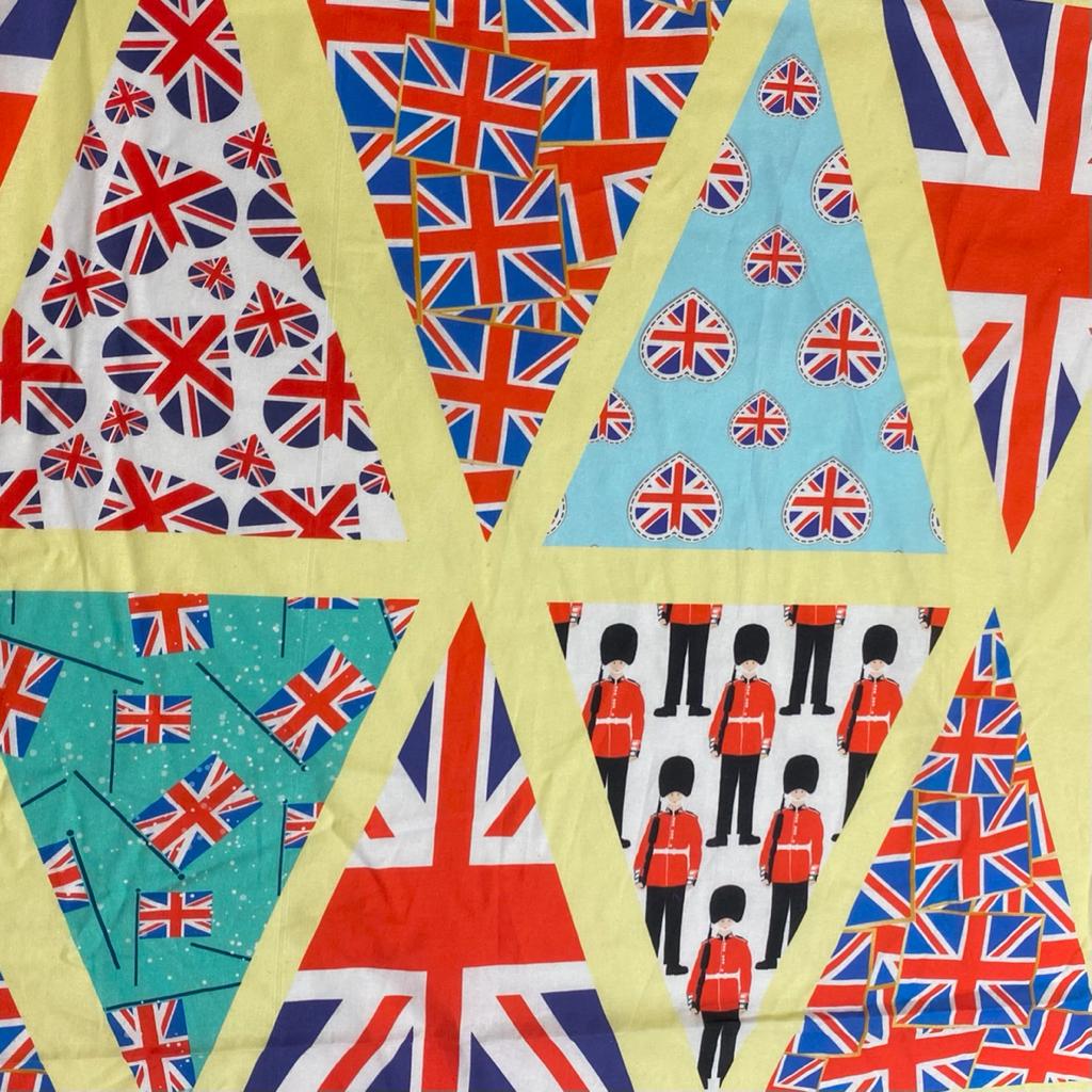 Celebration Cotton Panel, 100% Cotton 'UNITED KINGDOM'