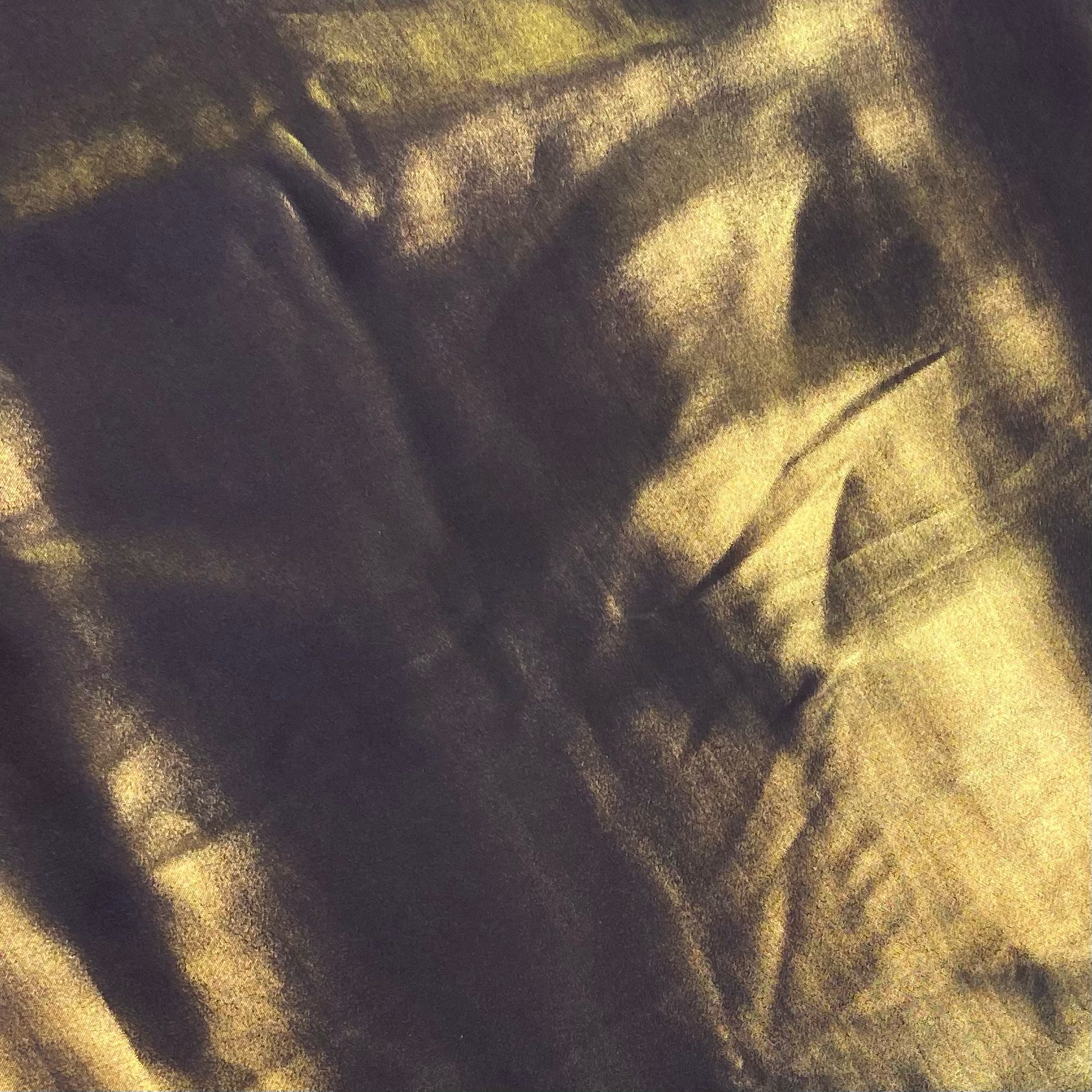 3 Metre Sparkle Foil Satin, 100% Polyester 'NAVY', 55" Wide