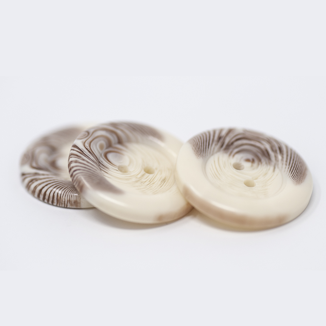 2-Hole Arran Buttons- (4 Sizes Available) (Pack Of 5)