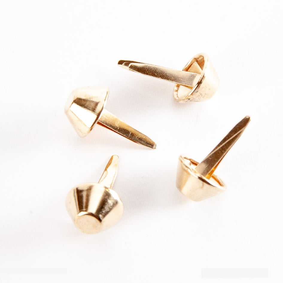 12mm Metal Feet For Bags- Complete Pack Of 4