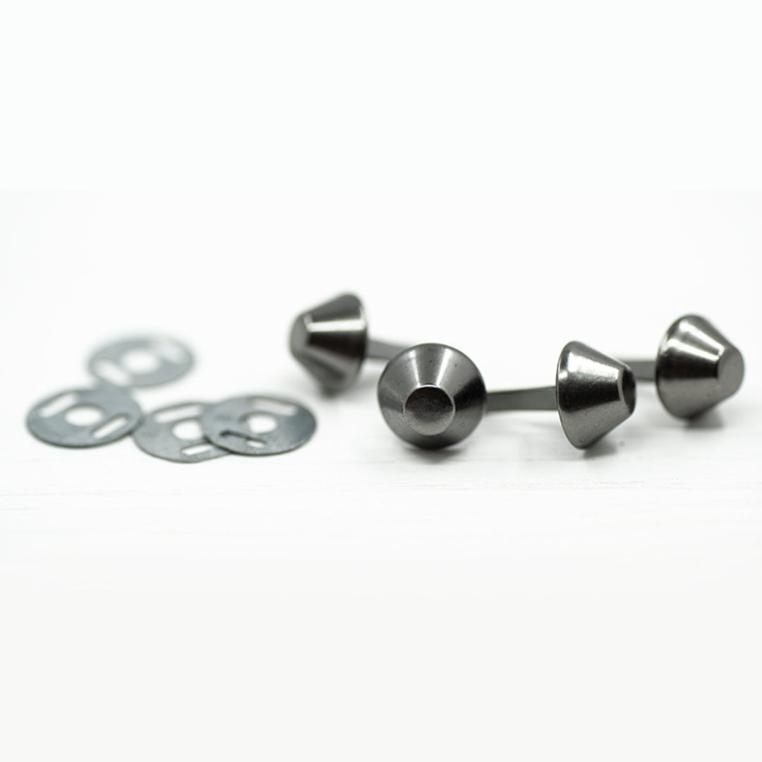 12mm Metal Feet For Bags- Complete Pack Of 4