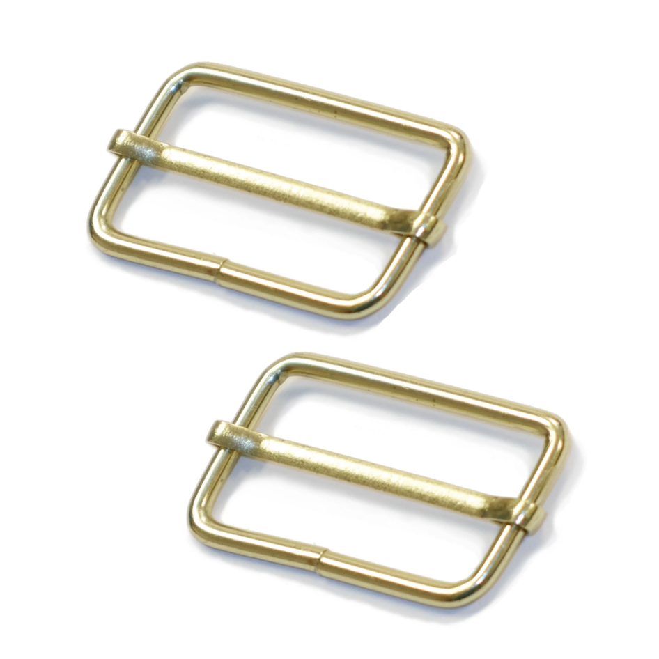 25mm Metal Strap Slider For Bags- 4 Colours- Pack Of 2