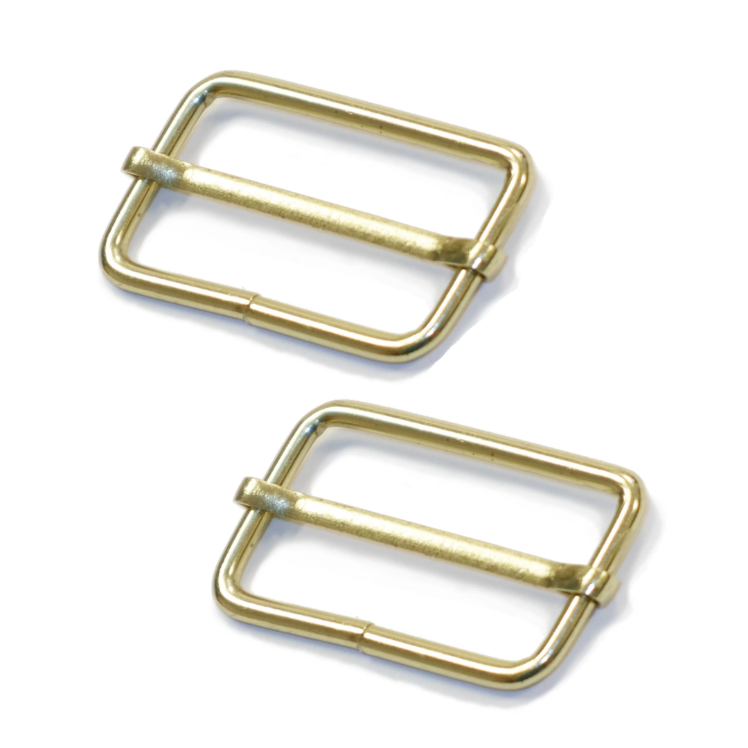25mm Metal Strap Slider For Bags- 4 Colours- Pack Of 2