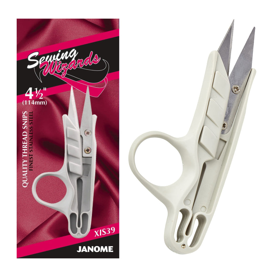 Janome 4 1/2" Quality Thread Snips- Sewing Wizards