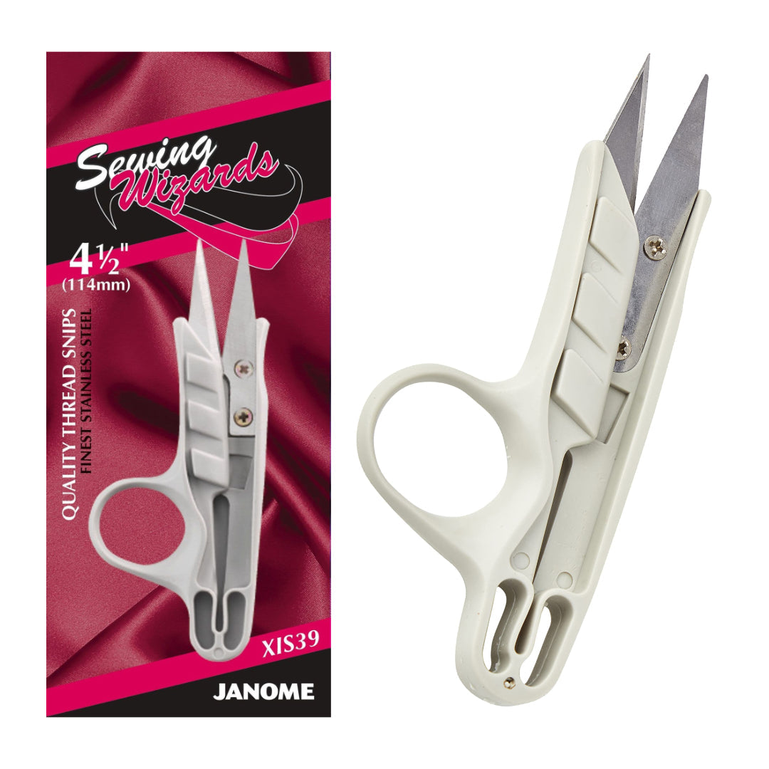 Janome 4 1/2" Quality Thread Snips- Sewing Wizards
