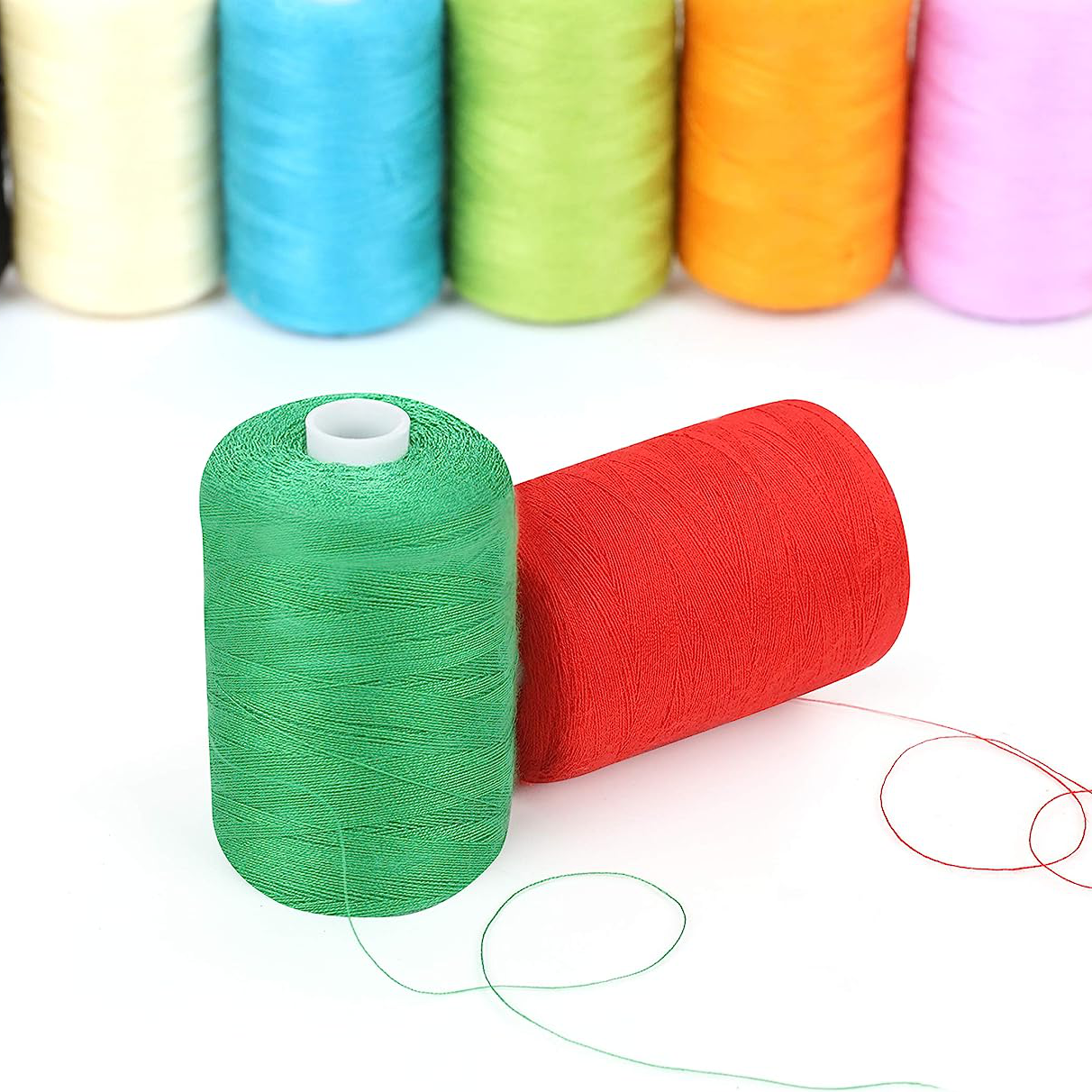 1000 Yards Sewing Threads Bundle- 10 Or 20 Pack